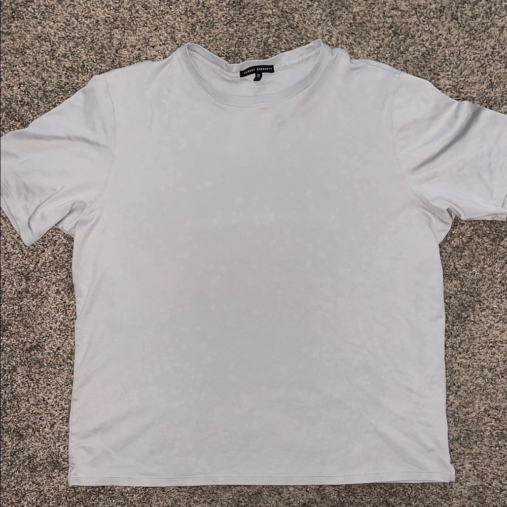 Robert Barakett Light Gray Men's Short Sleeve Tee